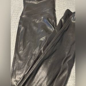 Spanx faux leather leggings